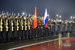 Lễ đón Chủ tịch nước Nguyễn Xuân Phúc tại thủ đô Moscow