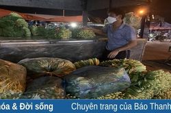 Tất bật chợ rau đêm