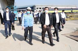 Bí thư Thành ủy Hà Nội Đinh Tiến Dũng kiểm tra dự án đường sắt đô thị đoạn Nhổn - ga Hà Nội