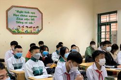 Có 34 địa phương kết hợp dạy học trực tuyến, trực tiếp và qua truyền hình