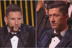 Messi: 'Lewandowski xứng đáng có Quả Bóng Vàng'