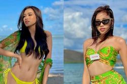 Đỗ Thị Hà khoe body quyến rũ trong loạt bikini sắc màu tại Miss World 2021