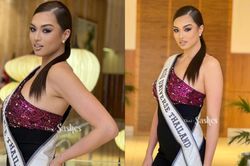 Vừa ghi điểm hôm trước, Miss Universe Thái Lan bị chê liền tay ngay hôm sau vì style bà thím