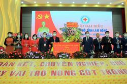 Đại hội Đại biểu Hội Chữ thập đỏ Lâm Đồng khóa IX thành công tốt đẹp