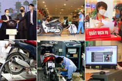 Gần 50% xe máy không đạt tiêu chuẩn khí thải trong lần đo đầu tiên