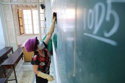 Hà Nội: Kiểm tra công tác chuẩn bị đón học sinh THPT đi học