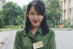Vẻ ngoài khó nhận ra của Hoa hậu Hòa bình Quốc tế Thùy Tiên