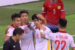 Cận cảnh Công Phượng ghi bàn đầu tiên cho Việt Nam ở AFF Cup 2020