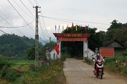 Thôn văn hóa bên sông