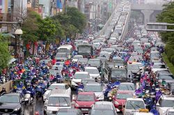 Đề xuất hạn chế xe máy khu vực nội đô Hà Nội