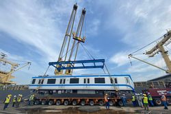 TP.HCM nhận thêm 4 đoàn tàu tuyến metro Bến Thành- Suối Tiên