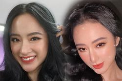 Angela Phương Trinh trở lại với trend biến đổi tóc trong 1 nốt nhạc