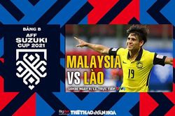 Soi kèo nhà cái Malaysia vs Lào. Nhận định bóng đá, dự đoán AFF Cup 2021 (16h30, 9/12)