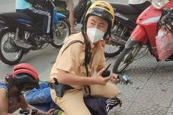 TP Hồ Chí Minh: CSGT khống chế đối tượng đâm trọng thương 2 phụ nữ
