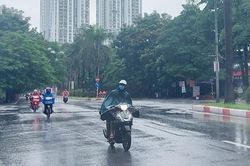 Không khí lạnh tăng cường, Hà Nội mưa và rét