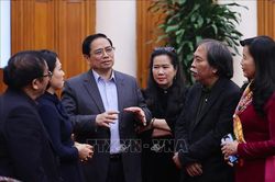 Thủ tướng làm việc với Liên hiệp các hội văn học, nghệ thuật Việt Nam
