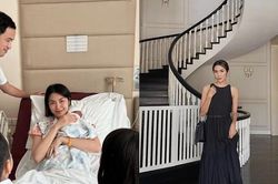 Tăng Thanh Hà hạ sinh nhóc tỳ thứ 3, netizen ngỡ ngàng: 'Giấu bụng bầu giỏi quá!'