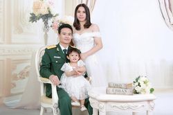Hiếm muộn 14 năm, gia đình quân nhân đón hạnh phúc bất ngờ