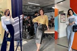 Nữ chính mặc đồ công sở đẹp nhất phim Việt gọi tên Huyền Lizzie (Thương Ngày Nắng Về)