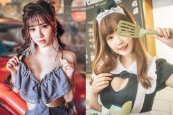 Hóa thân thành cô hầu gái, hot girl nấm lùn xinh đẹp 'vạn người mê'