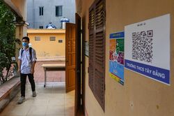 Thêm một quận ở Hà Nội dừng cho học sinh đến trường