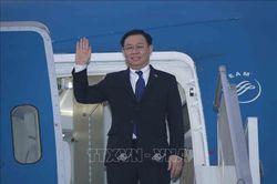 Chủ tịch Quốc hội Vương Đình Huệ kết thúc tốt đẹp chuyến thăm chính thức Ấn Độ