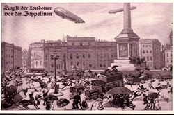 Kinh hoàng vụ khí cầu Đức dội bom London năm 1915