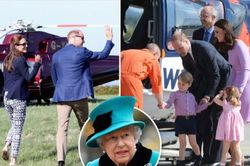Nữ hoàng xin William 'đừng đi trực thăng với Kate và các con'