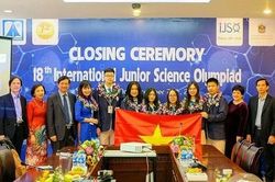Thi Olympic khoa học trẻ quốc tế, 6 học sinh giành 4 huy chương vàng, 2 huy chương bạc