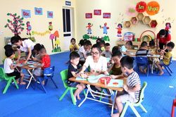 Khu vực nào kiểm soát được dịch thì trẻ em mầm non có thể trở lại trường