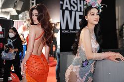 Dàn người đẹp khoe sắc trên thảm đỏ Tuần lễ Thời trang Việt Nam