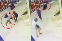 Hai tên cướp tưởng 'gà' nhưng lại thành 'hạt đậu xanh' khi giật được túi của cô gái thì mất cái xe