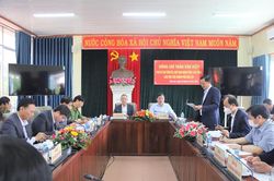 Chủ tịch UBND tỉnh Lâm Đồng Trần Văn Hiệp làm việc với TP Bảo Lộc