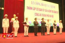 Thành lập Cơ quan Ủy ban kiểm tra Đảng ủy CATP Hà Nội
