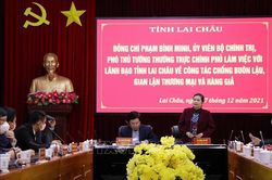 Phó thủ tướng Phạm Bình Minh: Lai Châu cần tăng cường kiểm tra giám sát công tác quản lý thị trường