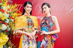 Á hậu Phương Anh khoe vẻ đẹp rực rỡ bên Ngọc Thảo