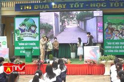 Tuyên truyền, phổ biến, giáo dục pháp luật về bảo vệ môi trường cho học sinh