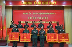 Chính trị - Xã hội An ninh - Quốc Phòng Bộ Chỉ huy quân sự tỉnh nhận Cờ thi đua xuất sắc của Bộ Quốc phòng