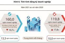 Năm 2021: Doanh nghiệp rút lui khỏi thị trường tăng gần 20% vì Covid-19