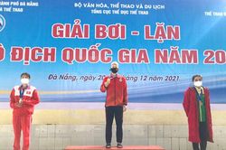 Kết thúc Giải bơi, lặn VĐQG năm 2021: Đồng Nai giành 2 HCB, 1 HCĐ ở giải bơi