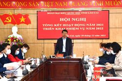 Đoàn đại biểu Quốc hội tỉnh triển khai nhiệm vụ công tác năm 2022