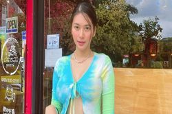 Mỹ nhân Thái Lan diện mốt 'áo chân không' khoe vòng 1 'ná thở'