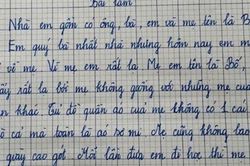 Bài văn tả mẹ có 1-0-2 của học sinh tiểu học: 'Em đánh răng thì mẹ cạo râu', câu chuyện phía sau khiến ai cũng 'lặng người'