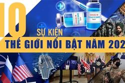 10 sự kiện thế giới nổi bật năm 2021