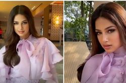 Đầu năm, Hoa hậu Hoàn vũ 2021 Harnaaz Sandhu nói về vẻ đẹp, thể hiện sự sâu sắc vượt tuổi
