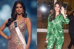 Hoa hậu hoàn vũ Harnaaz Sandhu bất ngờ mắc lỗi trang phục giống như Miss Universe 2020