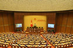 Khai mạc kỳ họp bất thường lần thứ nhất, Quốc hội khóa XV