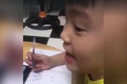 Bé trai khăng khăng 'ăn quả phải chấm muối' thay vì 'ăn quả nhớ kẻ trồng cây' khiến người mẹ... cạn lời