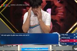Câu hỏi Olympia rich kid đọc vào là trả lời được ngay: Số một nghìn tỷ gồm bao nhiêu chữ số 0?