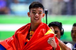 Huy Hoàng là VĐV tiêu biểu toàn quốc năm 2021